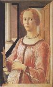 Portrait of Smeralda Brandini Botticelli